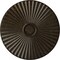 Ekena Millwork Shakuras Ceiling Medallion (For Canopies up to 5 1/2"), 29 1/2"OD x 2"P, Stone Hearth Crackle CM30SHSHC - alternate 1